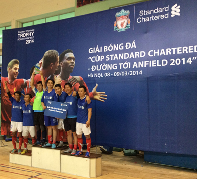 Hòa Bình đại diện Việt Nam tham dự “Cup Standar Chartered 2014” tại Vương quốc Anh